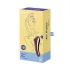 Satisfyer Dual Kiss - 2in1 vibrators klitoram un vagīnai, violets