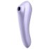 Satisfyer Dual Pleasure - klitora un vagīnas vibrators ar gaisa viļņiem, violets