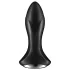 Satisfyer anālais vibrators ar bumbiņām, melns
