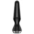 Satisfyer Plug-ilicious 2 - lietotnes vadāms anālais vibrators (melns)