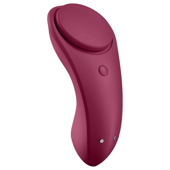 Satisfyer Sexy Secret - sieviešu biksīšu vibrators, ūdensizturīgs, sarkans