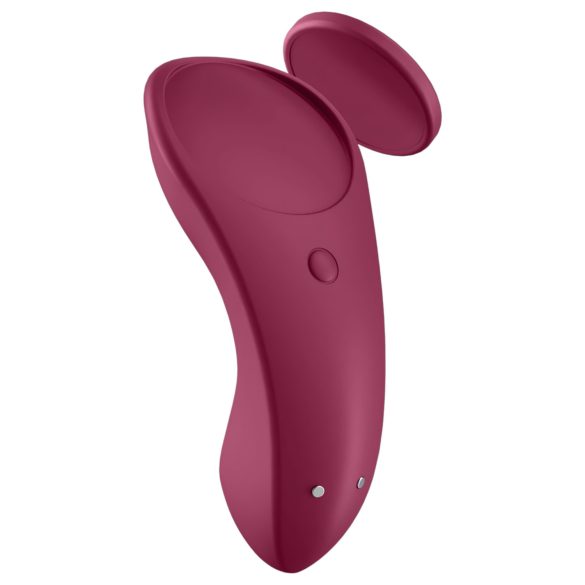 Satisfyer Sexy Secret - sieviešu biksīšu vibrators, ūdensizturīgs, sarkans