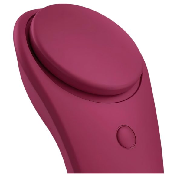 Satisfyer Sexy Secret - sieviešu biksīšu vibrators, ūdensizturīgs, sarkans