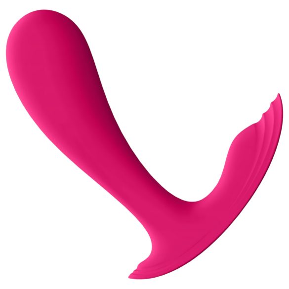 Satisfyer Top Secret - vibrators ar 2 motoriem, rozā