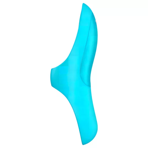 Satisfyer Teaser - pirkstu vibrators uzlādējams ūdensizturīgs tirkīza