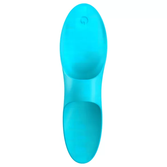 Satisfyer Teaser - pirkstu vibrators uzlādējams ūdensizturīgs tirkīza