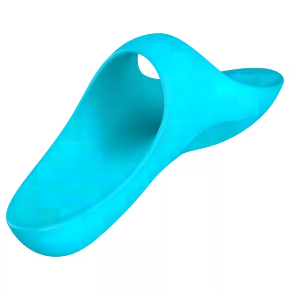 Satisfyer Teaser - pirkstu vibrators uzlādējams ūdensizturīgs tirkīza