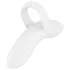 Satisfyer Bold Lover - pirkstu vibrators uzlādējams ūdensizturīgs balts