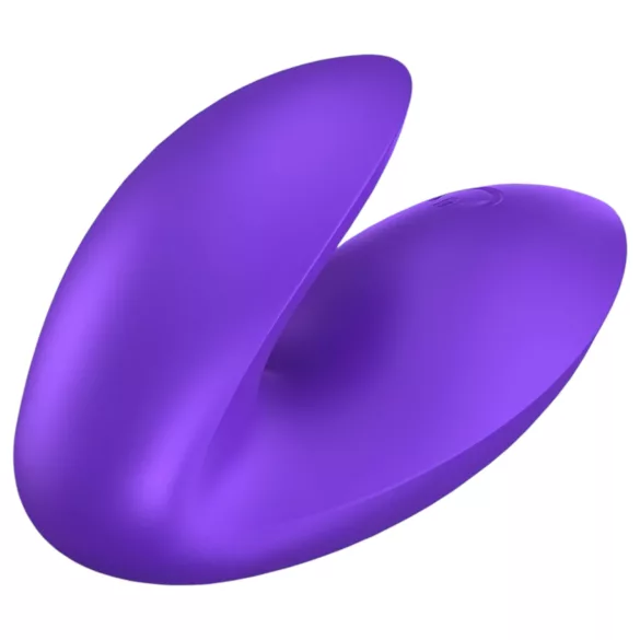 Satisfyer pirkstu vibrators uzlādējams ūdensizturīgs violets