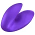 Satisfyer pirkstu vibrators uzlādējams ūdensizturīgs violets