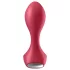 Satisfyer anālais vibrators ūdensizturīgs uzlādējams sarkans
