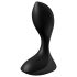 Satisfyer Backdoor Lover - uzlādējams, ūdensizturīgs anālais vibrators (melns)
