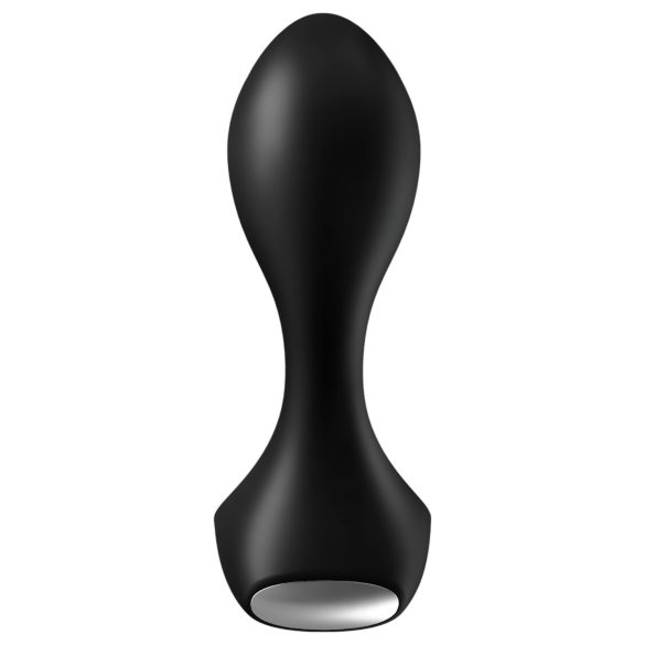 Satisfyer Backdoor Lover - akumulators, ūdensdrošs anālais vibrators (melns)