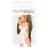 Penthouse babydoll komplekts ar rozēm balts - L/XL
