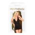 Penthouse Earth-shaker - halterneck kleita un stringi (melna)
