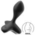 Satisfyer Game Changer - uzlādējams anālais vibrators melns