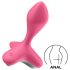 Satisfyer Game Changer - uzlādējams anālais vibrators rozā