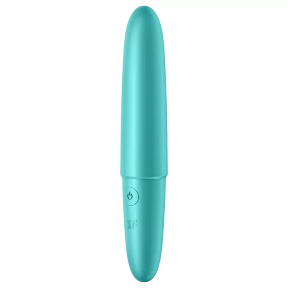 Satisfyer vibrators ūdensizturīgs Ultra Power Bullet 6 tirkīza