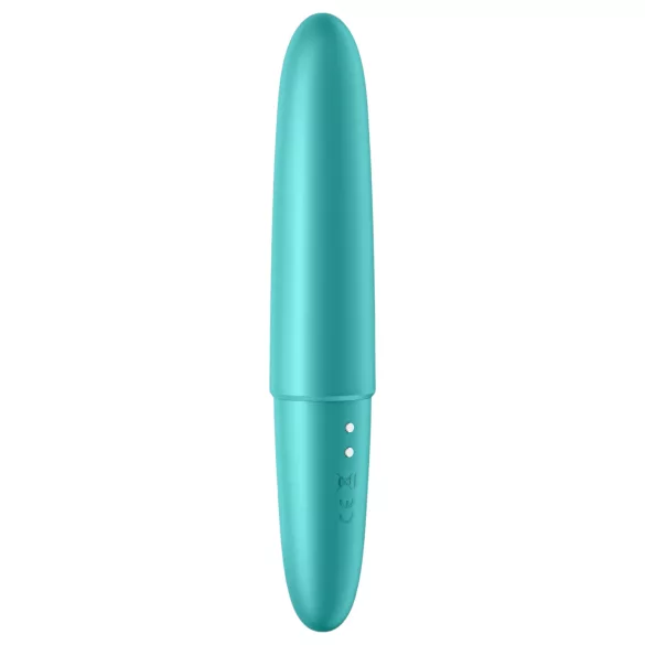 Satisfyer vibrators ūdensizturīgs Ultra Power Bullet 6 tirkīza