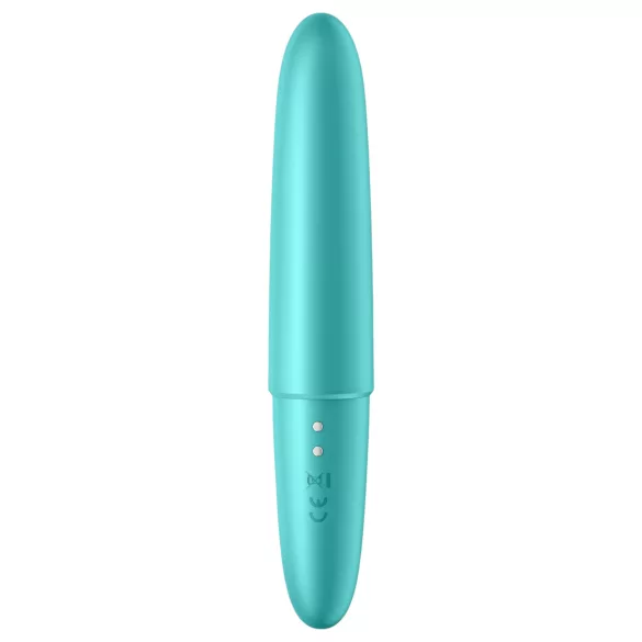 Satisfyer vibrators ūdensizturīgs Ultra Power Bullet 6 tirkīza