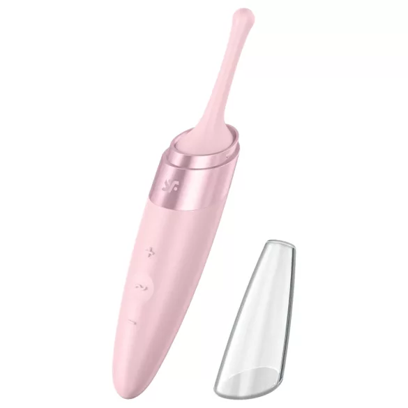 Satisfyer Twirling Delight - ūdensizturīgs klitora vibrators rozā