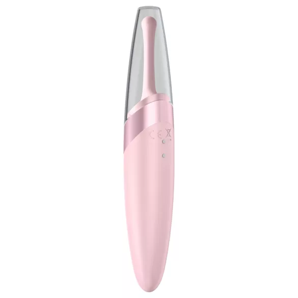 Satisfyer Twirling Delight - ūdensizturīgs klitora vibrators rozā