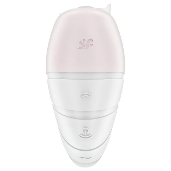 Satisfyer Supernova - 2in1 vibrators ar gaisa viļņa funkciju uzlādējams balts