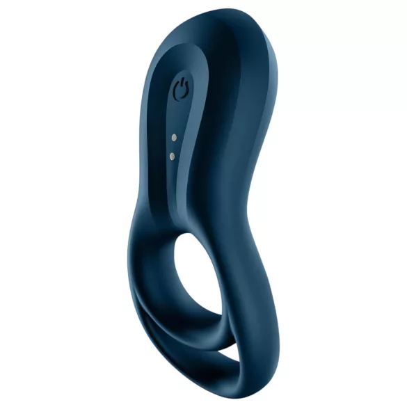 Satisfyer Epic Duo - viedais vibrējošais erekcijas gredzens melns