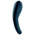 Satisfyer Epic Duo – inteliģentais vibrējošs dzimumlocekļa gredzens (melns)
