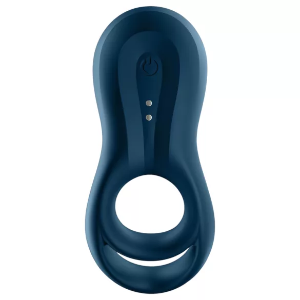 Satisfyer Epic Duo - viedais vibrējošais erekcijas gredzens melns
