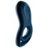 Satisfyer Epic Duo – inteliģentais vibrējošs dzimumlocekļa gredzens (melns)