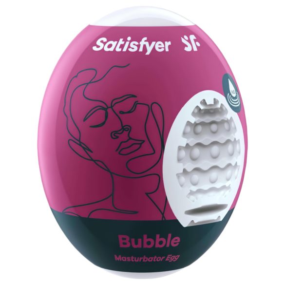 Satisfyer Egg Bubble - masturbators olu forma 1 gab