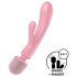 Satisfyer Triple Lover - G-punkta un klitora vibrators rozā