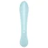 Satisfyer Triple Oh - uzlādējams vibrators ar klitora stimulatoru zils
