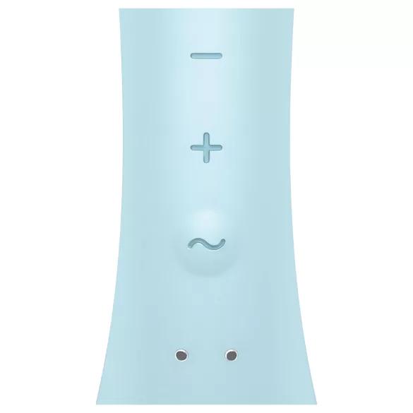 Satisfyer Triple Oh - uzlādējams vibrators ar klitora stimulatoru zils