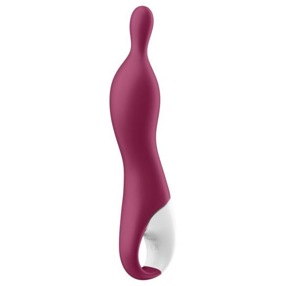 Satisfyer A-Mazing 1 - uzlādējams A punkta vibrators sarkans