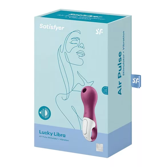 Satisfyer Lucky Libra - klitora stimulators ar gaisa viļņiem violets