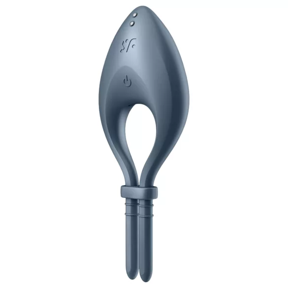 Satisfyer Bullseye - viedais vibrējošais erekcijas gredzens pelēks