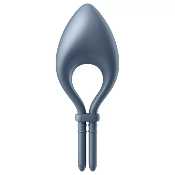 Satisfyer Bullseye - viedais vibrējošais erekcijas gredzens pelēks