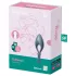 Satisfyer Bullseye - viedais vibrējošais erekcijas gredzens pelēks