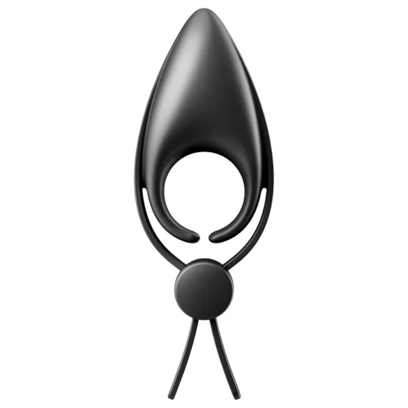 Satisfyer Sniper - akumulatora vibrējošs erekcijas gredzens melns