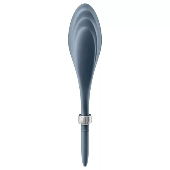 Satisfyer Duelist - uzlādējams vibrējošs erekcijas gredzens pelēks