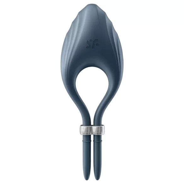 Satisfyer Duelist - uzlādējams vibrējošs erekcijas gredzens pelēks