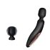 Satisfyer Wand-erland - melns masāžas vibrators