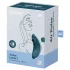 Satisfyer klitora stimulators ar gaisa viļņiem uzlādējams zils