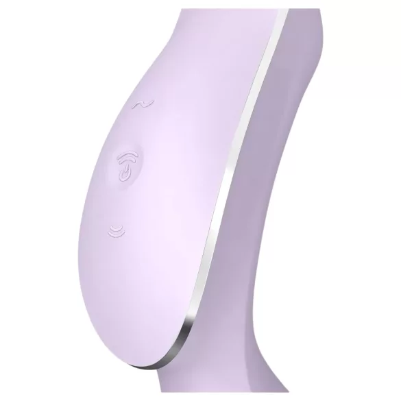 Satisfyer Curvy Trinity 2 - sieviešu vibrators ar gaisa viļņu funkciju lila