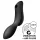 Satisfyer Curvy Trinity 2 - gaisa impulsu un vibrācijas vibrators melns