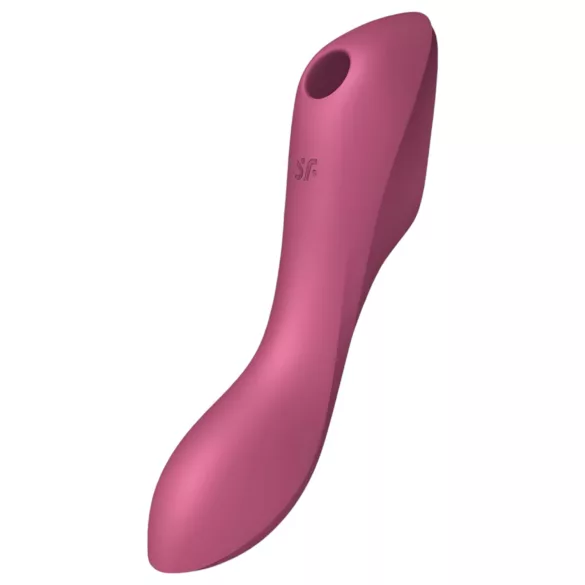 Satisfyer Curvy Trinity 3 - sieviešu 2in1 vibrators ar gaisa viļņu funkciju