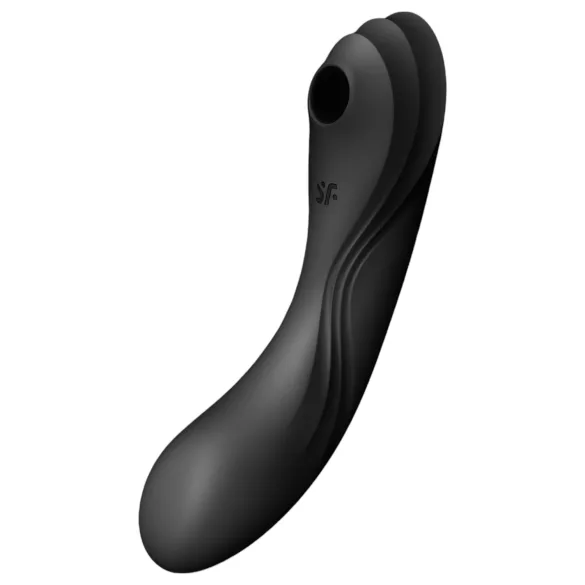 Satisfyer Curvy Trinity 4 - sieviešu rotaļlieta 2in1 vibrators ar gaisa viļņiem