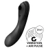 Satisfyer Curvy Trinity 4 - gaisa viļņu 2‑in‑1 vibrators (melns)